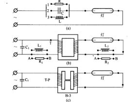 UV點(diǎn)燈電路的鎮(zhèn)流器原理